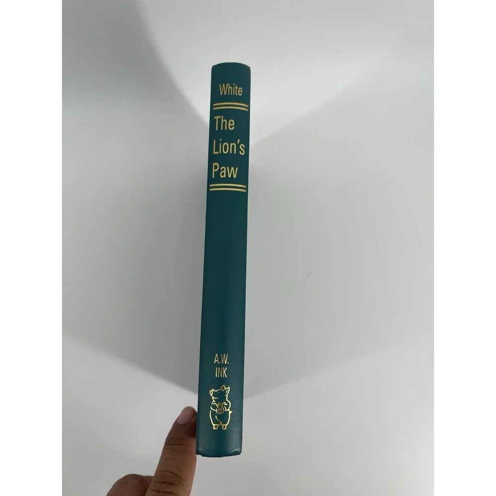 Vtg The Lion's Paw Robb White HC 2008‎ Reprint Inscribed Copy Classic